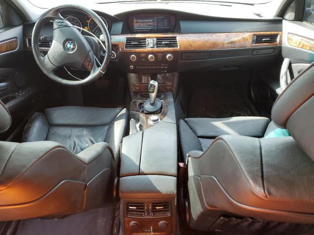 WBANU53519C122096 - 2009 BMW 528 I SILVER photo 8