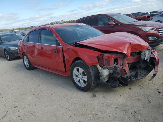 2G1WF5E31D1206522 - 2013 CHEVROLET IMPALA LS RED photo 4