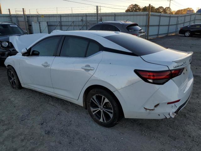 3N1AB8CV5LY214368 - 2020 NISSAN SENTRA SV WHITE photo 2