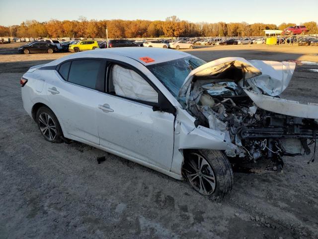 3N1AB8CV5LY214368 - 2020 NISSAN SENTRA SV WHITE photo 4