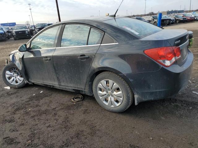 1G1PC5SH5C7283425 - 2012 CHEVROLET CRUZE LS GRAY photo 2