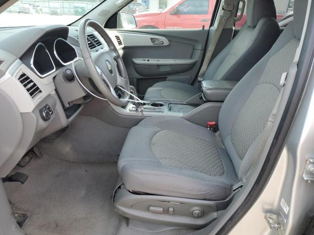 1GNKRFED1CJ404041 - 2012 CHEVROLET TRAVERSE LS SILVER photo 7