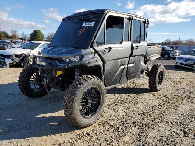 3JBUUAX41PK005654 - 2023 CAN-AM DEFENDER LIMITED CAB HD10 GRAY photo 2