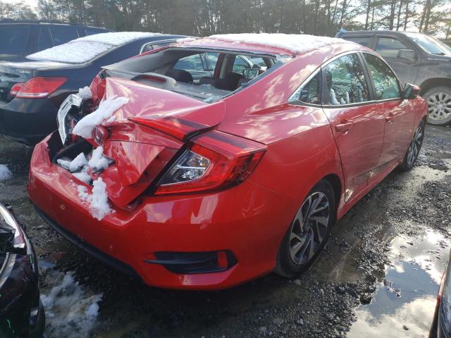 2HGFC2F71GH558481 - 2016 HONDA CIVIC EX RED photo 3