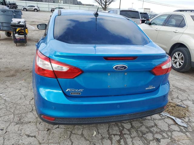 1FADP3F2XEL438883 - 2014 FORD FOCUS SE BLUE photo 6