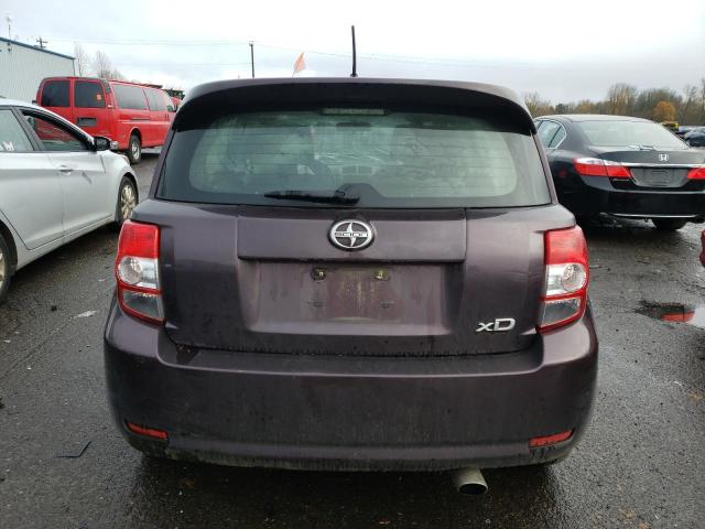 JTKKUPB41E1046601 - 2014 TOYOTA SCION XD PURPLE photo 6