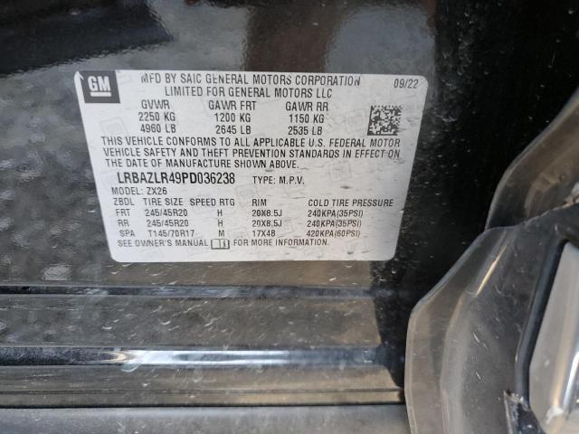 LRBAZLR49PD036238 - 2023 BUICK ENVISION PREFERRED 黑色 照片 13