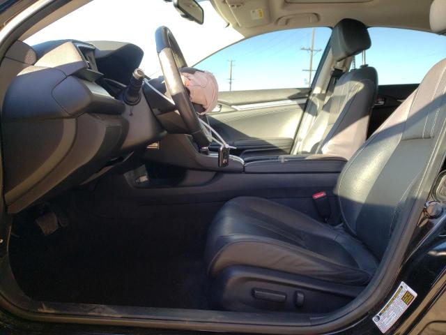 2HGFC1F76HH642243 - 2017 HONDA CIVIC EXL შავი ფოტო 7