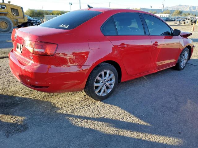 3VWD17AJ1FM283834 - 2015 VOLKSWAGEN JETTA SE RED photo 3