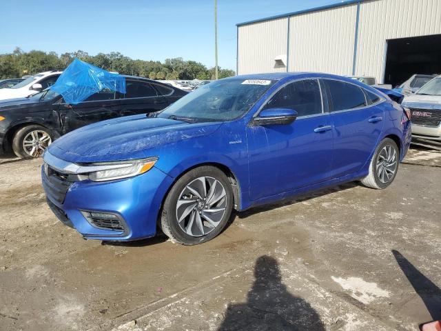 19XZE4F96KE014887 - 2019 HONDA INSIGHT TOURING BLUE photo 1