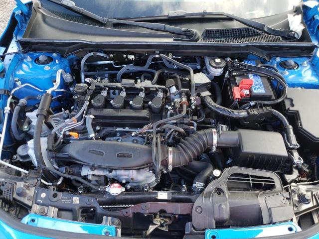 19XFL1H82NE016815 - 2022 HONDA CIVIC SPORT TOURING BLUE photo 11