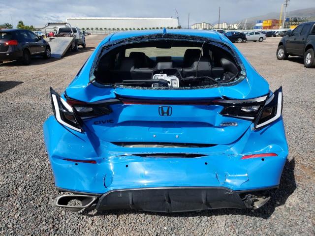 19XFL1H82NE016815 - 2022 HONDA CIVIC SPORT TOURING BLUE photo 6