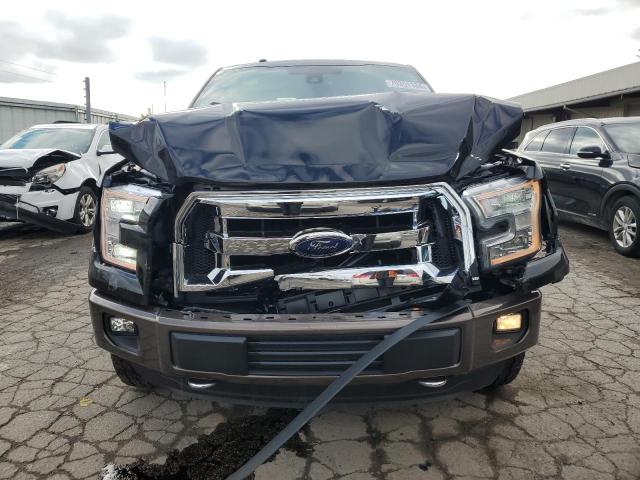 1FTEW1EF4FKE73551 - 2015 FORD F150 SUPERCREW BLACK photo 5