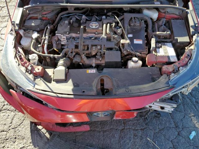 JTDEAMDE5MJ009860 - 2021 TOYOTA COROLLA LE RED photo 11