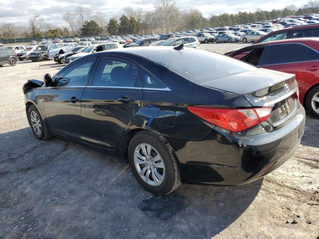 5NPEB4AC1BH228238 - 2011 HYUNDAI SONATA GLS BLACK photo 2