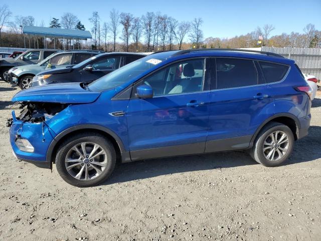 1FMCU0GD7HUB48950 - 2017 FORD ESCAPE SE BLUE photo 1