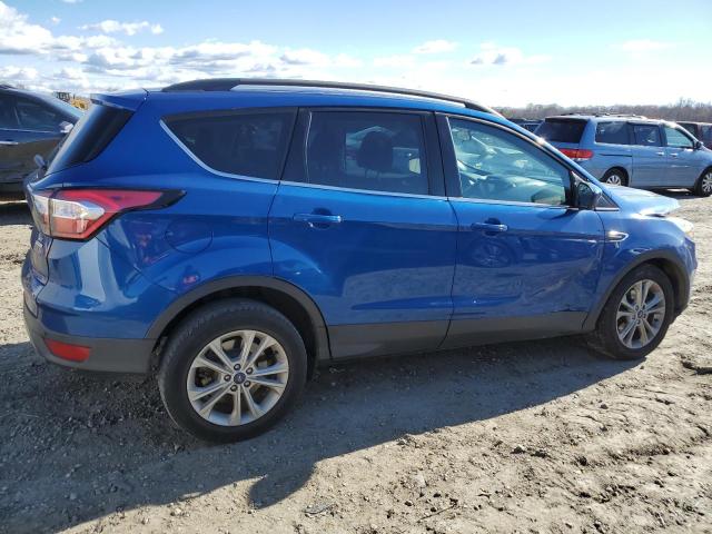 1FMCU0GD7HUB48950 - 2017 FORD ESCAPE SE BLUE photo 3