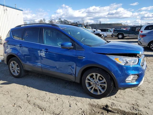 1FMCU0GD7HUB48950 - 2017 FORD ESCAPE SE BLUE photo 4