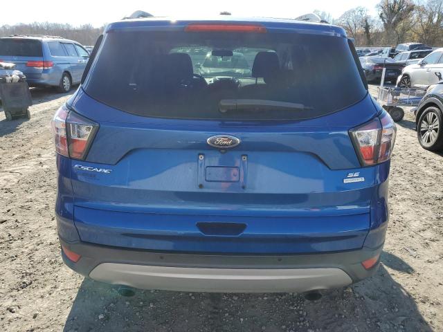 1FMCU0GD7HUB48950 - 2017 FORD ESCAPE SE BLUE photo 6