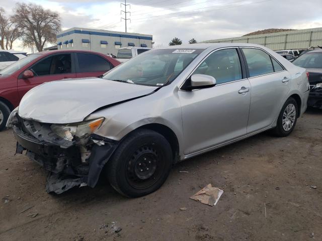 4T4BF1FK0ER438525 - 2014 TOYOTA CAMRY L SILVER photo 1