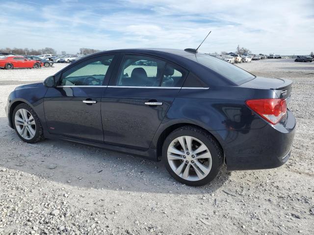 1G1PG5SB0F7251907 - 2015 CHEVROLET CRUZE LTZ BLUE photo 2