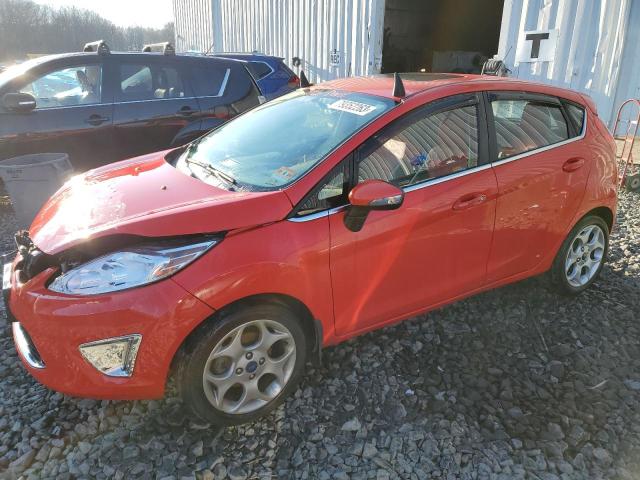 3FADP4FJ2DM217773 - 2013 FORD FIESTA TITANIUM RED photo 1