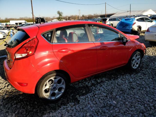 3FADP4FJ2DM217773 - 2013 FORD FIESTA TITANIUM RED photo 3