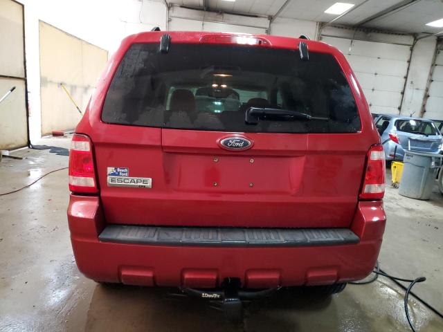 1FMCU03148KD58154 - 2008 FORD ESCAPE XLT BURGUNDY photo 6