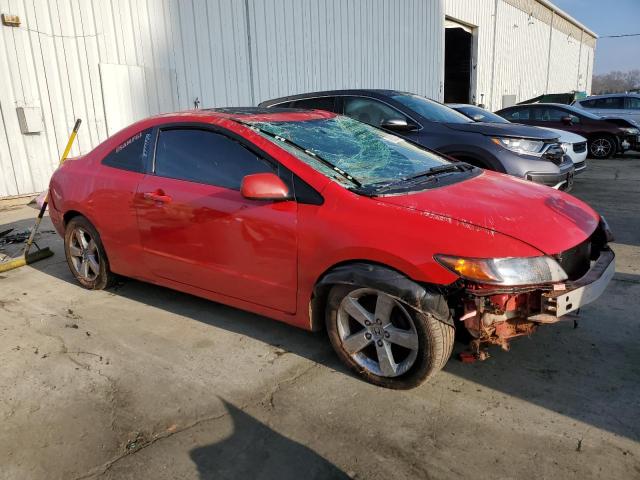 2HGFG12868H530061 - 2008 HONDA CIVIC EX RED photo 4