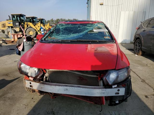 2HGFG12868H530061 - 2008 HONDA CIVIC EX RED photo 5