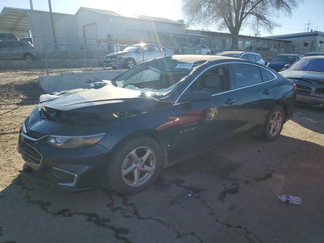 1G1ZB5ST0HF286956 - 2017 CHEVROLET MALIBU LS BLUE photo 1