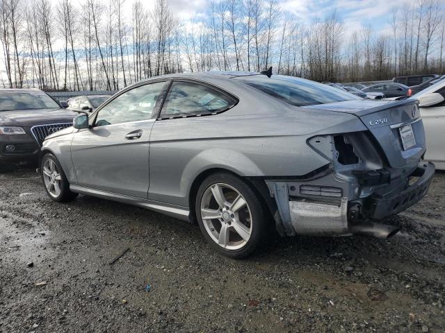 WDDGJ4HB7FG377777 - 2015 MERCEDES-BENZ C 250 GRAY photo 2