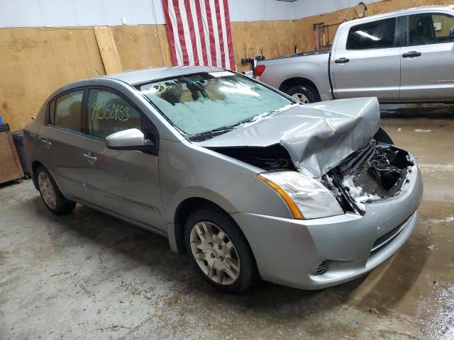 3N1AB6AP2BL694809 - 2011 NISSAN SENTRA 2.0 GRAY photo 4