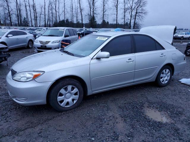 JTDBE32K630143971 - 2003 TOYOTA CAMRY LE SILVER photo 1