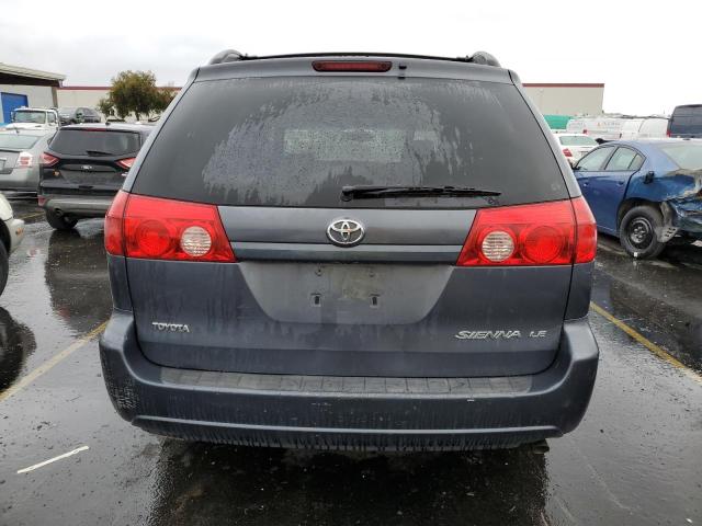 5TDZK23C87S066368 - 2007 TOYOTA SIENNA CE GRAY photo 6