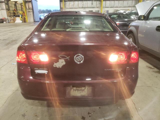 1G4HP57266U179449 - 2006 BUICK LUCERNE CX BURGUNDY photo 6