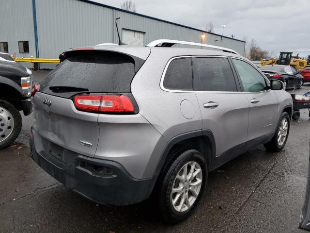 1C4PJMCB2JD535597 - 2018 JEEP CHEROKEE LATITUDE SILVER photo 3