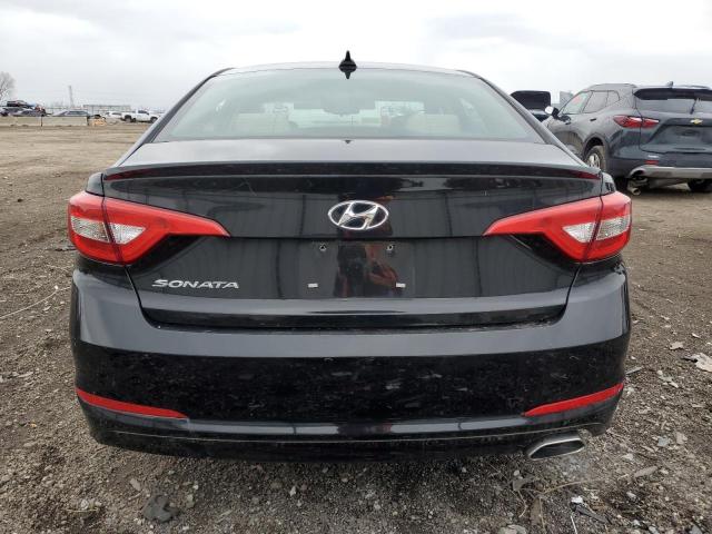 5NPE24AF4GH269450 - 2016 HYUNDAI SONATA SE BLACK photo 6