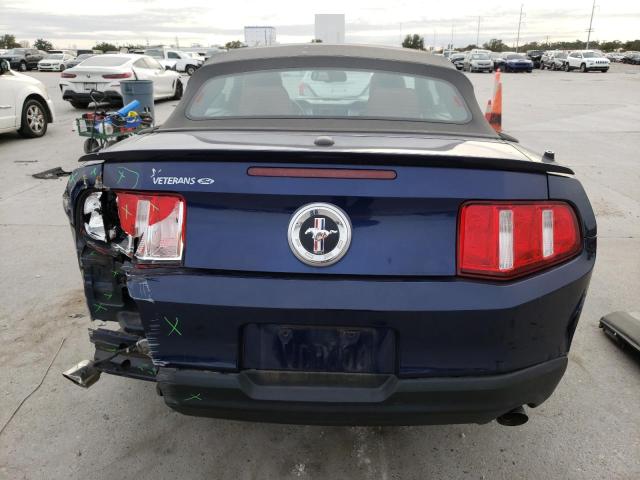 1ZVBP8EM9B5149153 - 2011 FORD MUSTANG BLUE photo 6