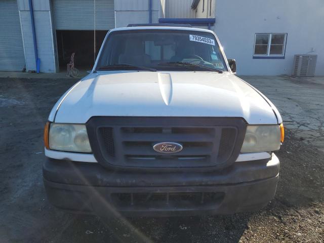 1FTYR10U64PB16771 - 2004 FORD RANGER WHITE photo 5