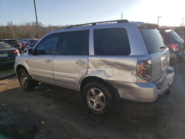 5FNYF18517B027145 - 2007 HONDA PILOT EXL SILVER photo 2