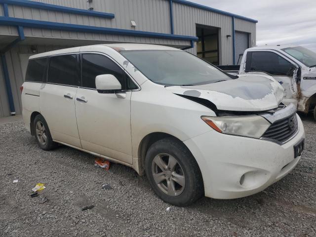 JN8AE2KP4D9061269 - 2013 NISSAN QUEST S WHITE photo 4