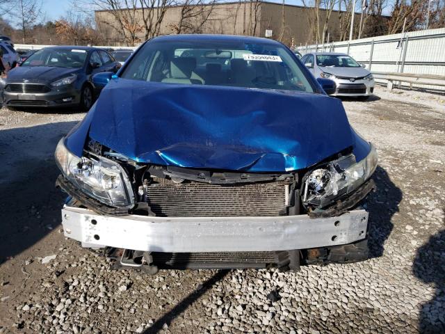 19XFB2F5XEE230579 - 2014 HONDA CIVIC LX BLUE photo 5