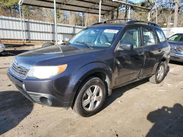 JF2SH6BC6AH798861 - 2010 SUBARU FORESTER XS BLUE photo 1