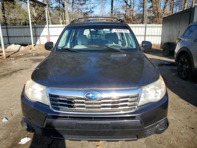 JF2SH6BC6AH798861 - 2010 SUBARU FORESTER XS Синій фото 5