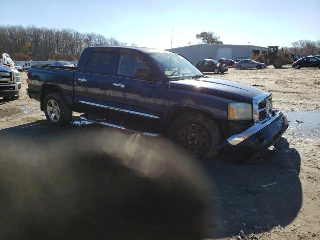 1D3HE58P57S123186 - 2007 DODGE DAKOTA QUAD LARAMIE BLUE photo 4