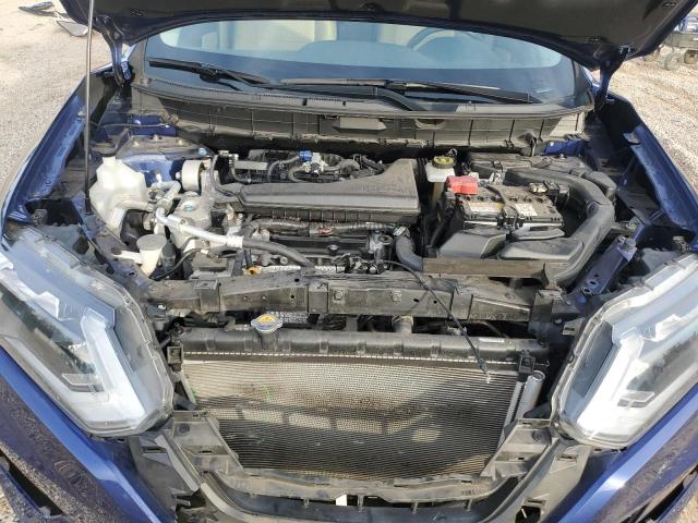 JN8AT2MT7KW264834 - 2019 NISSAN ROGUE S BLUE photo 11