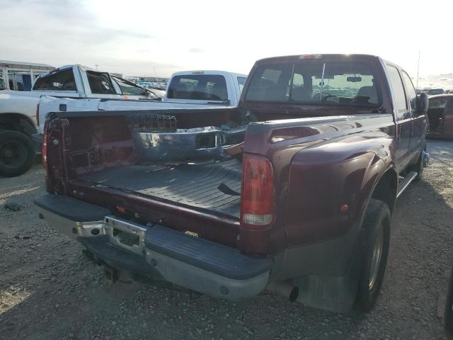 1FTWW32P56EC04759 - 2006 FORD F350 SUPER DUTY MAROON photo 4