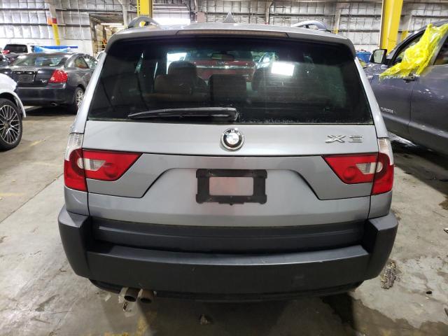 WBXPA73424WB26372 - 2004 BMW X3 2.5I GRAY photo 6