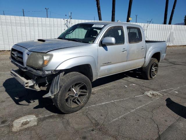 5TEJU62N77Z374961 - 2007 TOYOTA TACOMA DOUBLE CAB PRERUNNER SILVER photo 1